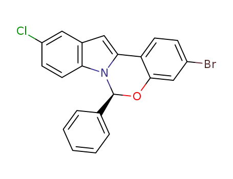 C<sub>21</sub>H<sub>13</sub>BrClNO