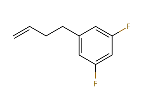 Molecular Structure of 225240-58-4 (4-(3,5-DIFLUOROPHENYL)-1-BUTENE)