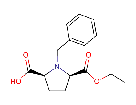 (2R,5S)-1-benzylpyrrolidine-2,5-dicarboxylic acid 2-ethyl ester
