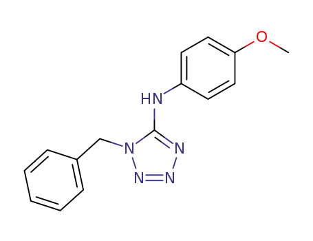1H-Tetrazol-5-amine, N-(4-methoxyphenyl)-1-(phenylmethyl)-
