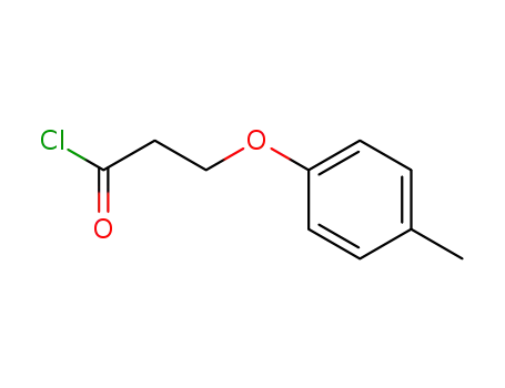 Propanoyl chloride, 3-(4-methylphenoxy)-