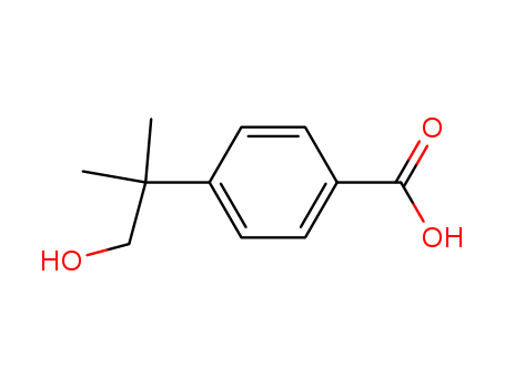 4-(1-hydroxy-2-methylpropan-2-yl)benzoic acid