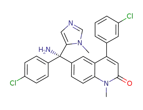 Molecular Structure of 192185-72-1 (Tipifarnib)