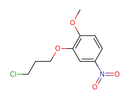 Benzene, 2-(3-chloropropoxy)-1-methoxy-4-nitro-