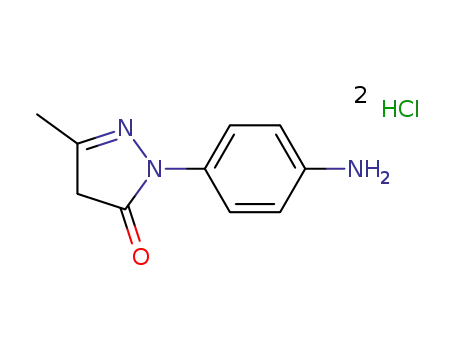 2-(4-アミノフェニル)-2,4-ジヒドロ-5-メチル-3H-ピラゾール-3-オン?塩酸塩