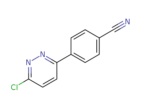 3-CHLORO-6-(4-CYANOPHENYL)PYRIDAZINE