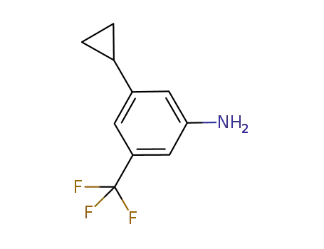 3-(cyclopropyl)-5-aminobenzotrifluoride