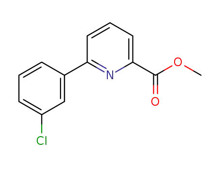2-Pyridinecarboxylic acid, 6-(3-chlorophenyl)-, methyl ester