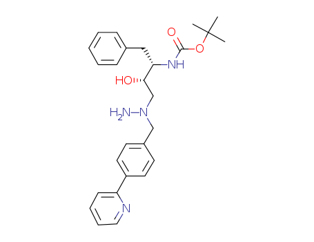 CarbaMic acid, N-[(1S,2S)-2-hydroxy-1-(phenylMethyl)-3-[1-[[4-(2-pyridinyl)phenyl]Methyl]hydrazinyl]propyl]-, 1,1-diMethylethyl ester