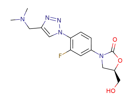 C<sub>15</sub>H<sub>18</sub>FN<sub>5</sub>O<sub>3</sub>