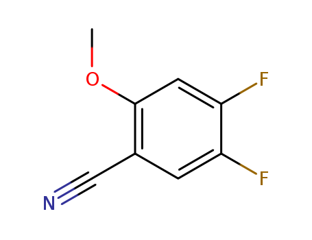 4,5-Difluoro-2-methoxybenzonitrile cas  425702-28-9