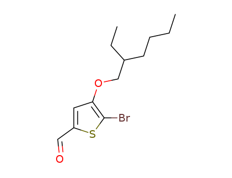 5-bromo-4-((2-ethylhexyl)oxy)thiophene-2-carbaldehyde