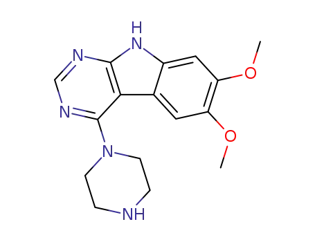 6,7-diMethoxy-4-(piperazin-1-yl)-9H-pyriMido[4,5-b]indole