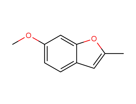 Molecular Structure of 29040-48-0 (6-METHOXY-2-METHYLBENZOFURAN)