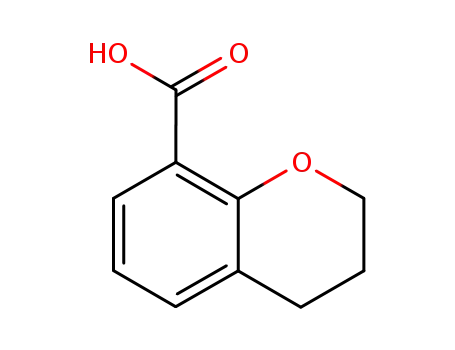 Molecular Structure of 31457-16-6 (Chroman-8-carboxylic acid , 97%)