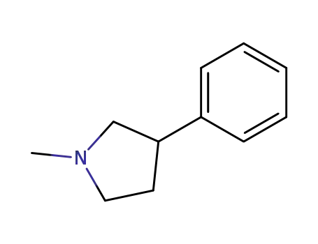 Pyrrolidine, 1-methyl-3-phenyl-