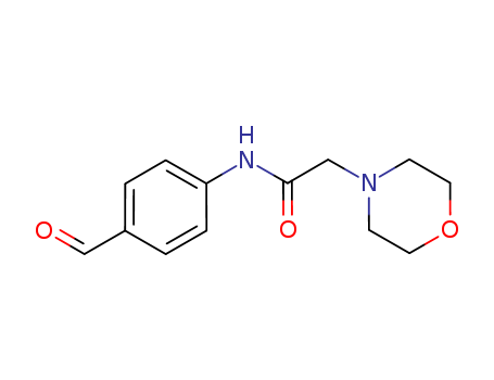 N-(4-formylphenyl)-4-morpholineacetamide