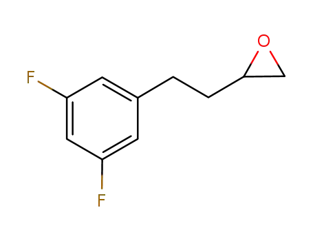 Molecular Structure of 865178-29-6 (Oxirane, [2-(3,5-difluorophenyl)ethyl]-)