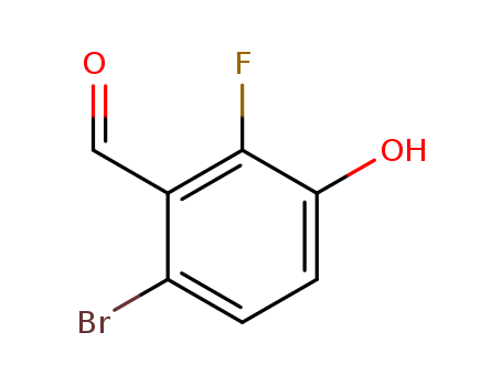 6-bromo-2-fluoro-3-hydroxybenzaldehyde