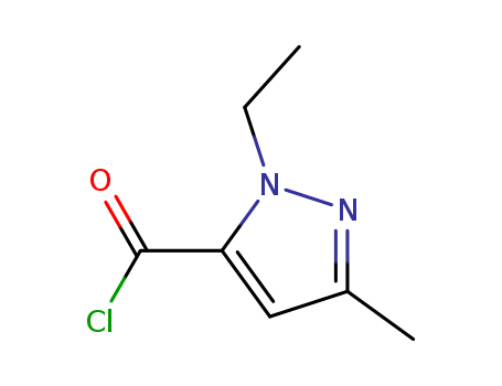 1-ethyl-3-methyl-1H-pyrazole-5-carbonyl chloride