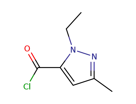 1-Ethyl-3-methyl-1H-pyrazole-5-carbonyl chloride