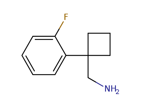 1-(2-Fluorophenyl)cyclobutanemethanamine