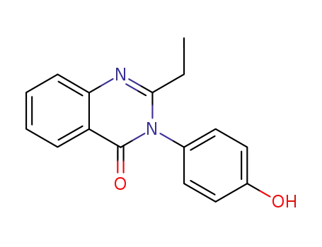 2-ethyl-3-(4-hydroxyphenyl)quinazolin-4(3H)-one
