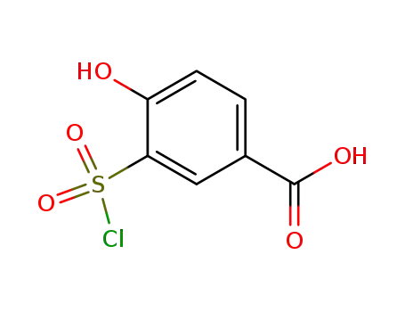 3-(Chlorosulfonyl)-4-hydroxybenzoic acid