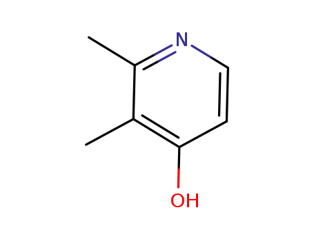 Molecular Structure of 68707-71-1 (4-Pyridinol, 2,3-dimethyl-)