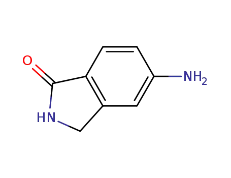 Molecular Structure of 222036-66-0 (1H-Isoindol-1-one,5-amino-2,3-dihydro-(9CI))