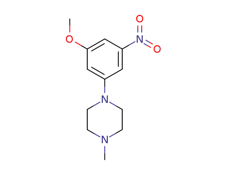 1–(3-methoxy-5-nitrophenyl)-4-methylpiperazine