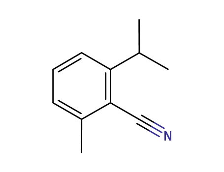 벤조 니트릴, 2- 메틸 -6- (1- 메틸 에틸)-(9CI)