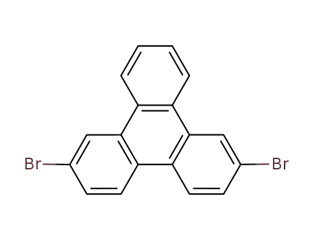 Molecular Structure of 888041-37-0 (2,7-DibroMotriphenylene)