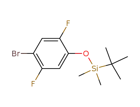 (4-bromo-2,5-difluoro-phenoxy)-tert-butyl-dimethyl-silane