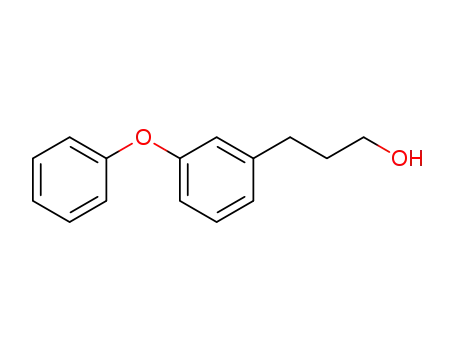 Molecular Structure of 106797-69-7 (3-(3-PHENOXY-PHENYL)-PROPAN-1-OL)