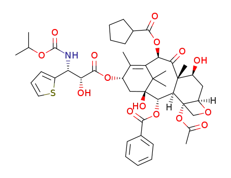 Molecular Structure of 791635-59-1 (Simotaxel)