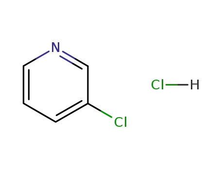 Molecular Structure of 36316-72-0 (Pyridine, 3-chloro-, hydrochloride)