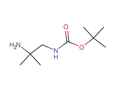 Molecular Structure of 95034-05-2 (TERT-BUTYL 2-AMINO-2-METHYLPROPYLCARBAMATE)