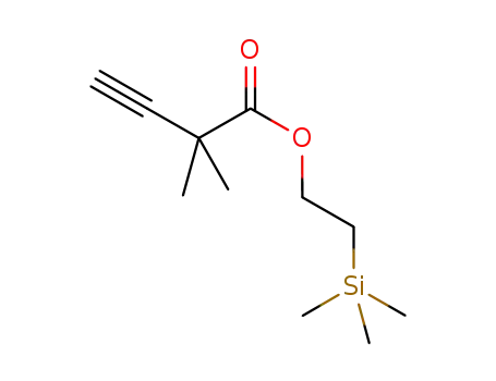 3-Butynoic acid, 2,2-dimethyl-, 2-(trimethylsilyl)ethyl ester