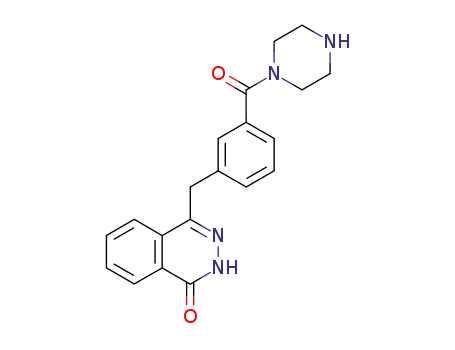 Molecular Structure of 763111-46-2 (Piperazine, 1-[3-[(3,4-dihydro-4-oxo-1-phthalazinyl)methyl]benzoyl]-)