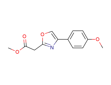 2-Oxazoleacetic acid, 4-(4-methoxyphenyl)-, methyl ester