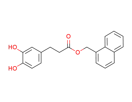 3,4-dihydroxyhydrocinnamic acid naphthalene methyl ester