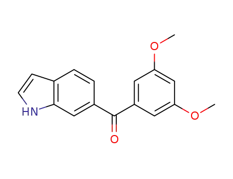 Methanone, (3,5-dimethoxyphenyl)-1H-indol-6-yl-