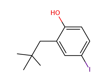 4-iodo-2-neopentylphenol