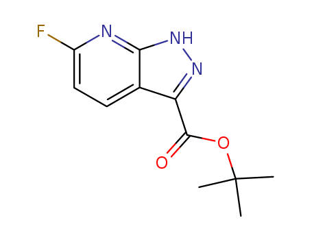 1H-Pyrazolo[3,4-b]pyridine-3-carboxylicacid, 6-fluoro-, 1,1-dimethylethyl ester
