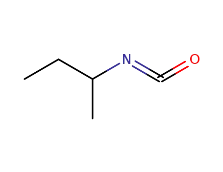 Molecular Structure of 15585-98-5 (SEC-BUTYL ISOCYANATE  98)