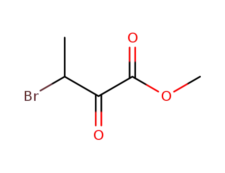 Molecular Structure of 34329-73-2 (Methyl 3-broMo-2-oxobutanoate)