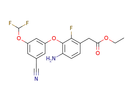 C<sub>18</sub>H<sub>15</sub>F<sub>3</sub>N<sub>2</sub>O<sub>4</sub>