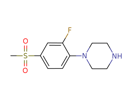 Best price/ 1-[2-Fluoro-4-(methylsulfonyl)phenyl]piperazine  CAS NO.845616-10-6