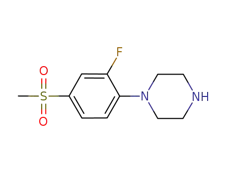 1-[2-플루오로-4-(메틸술포닐)페닐]피페라진